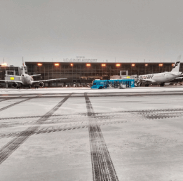 Ceremonial place of Tabriz airport